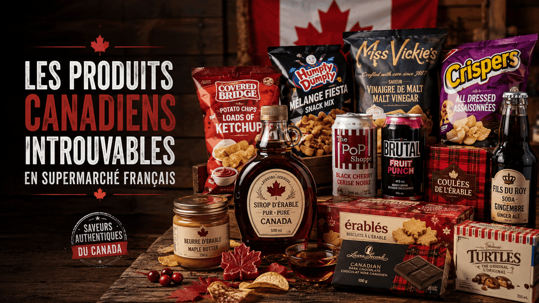 Les produits canadiens introuvables en supermarché français - Le marché Boréal