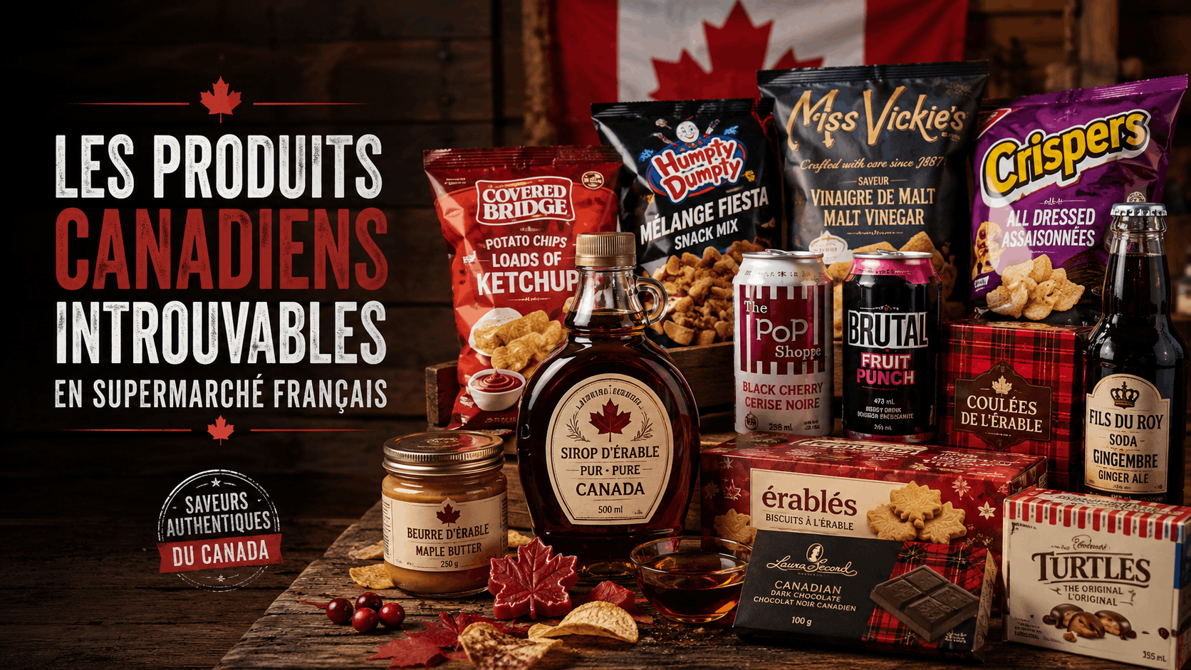 Les produits canadiens introuvables en supermarché français - Le marché Boréal