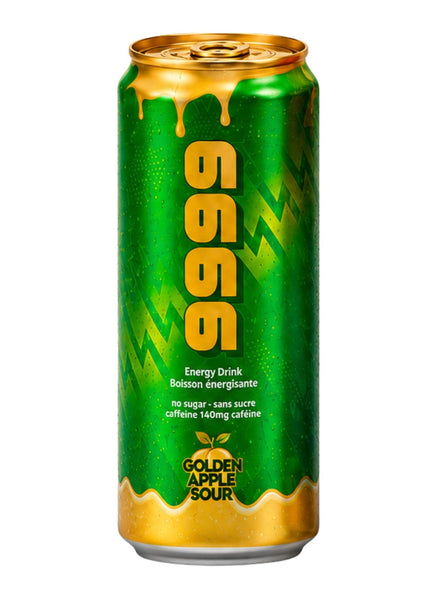 9999 - Golden Apple Energy Drink - Pomme - 355ml - Le marché Boréal