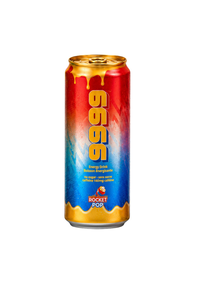 9999 - Golden Rocket Pop Energy Drink - Rocket Pop - 355ml - Le marché Boréal