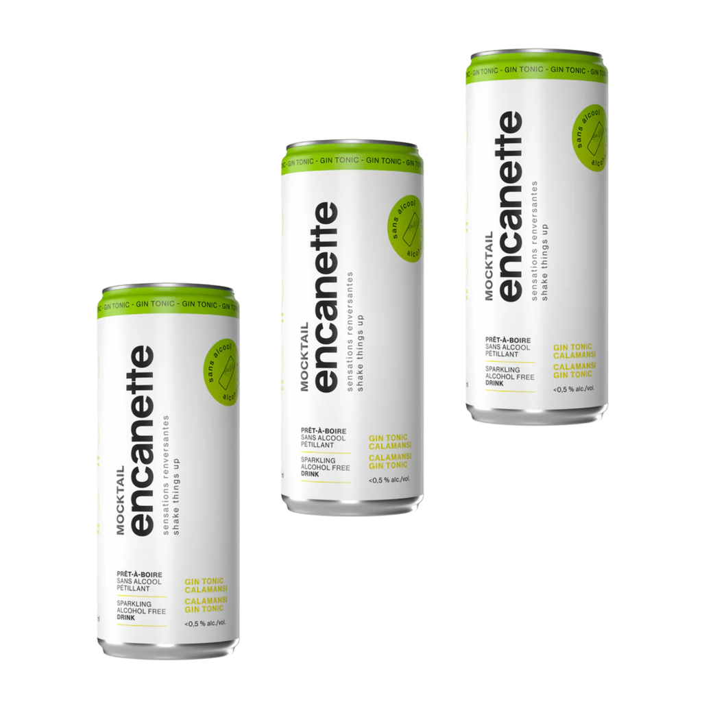 Encanette - Mocktail Gin & Tonic - Pack de 3 × 250 ml