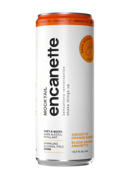 Encanette - Mocktail Amaretto Orange sanguine - 250ml - Le marché Boréal