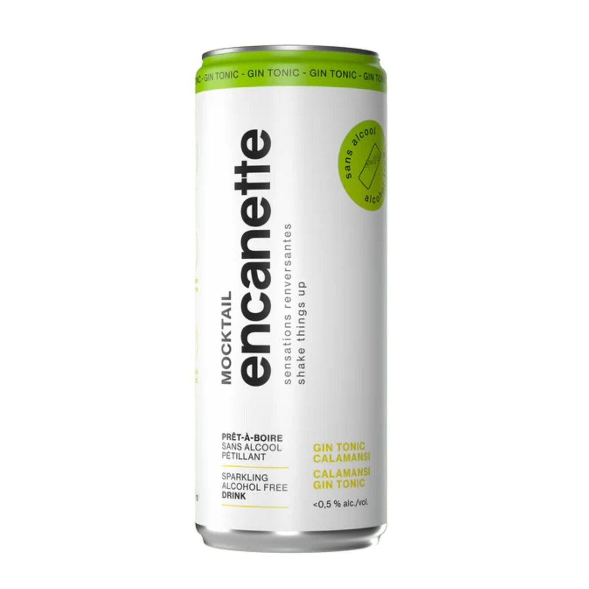 Encanette - Mocktail Gin & Tonic - 250ml - Le marché Boréal