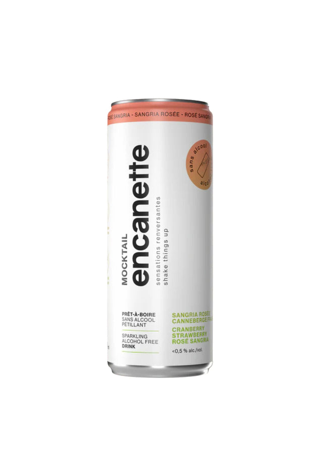 Encanette - Mocktail Sangria Rosée - 250ml - Le marché Boréal