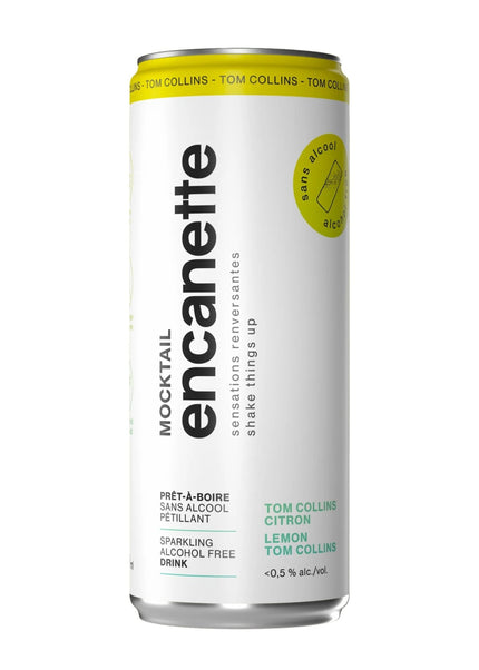 Encanette - Mocktail Tom Collins - 250ml - Le marché Boréal
