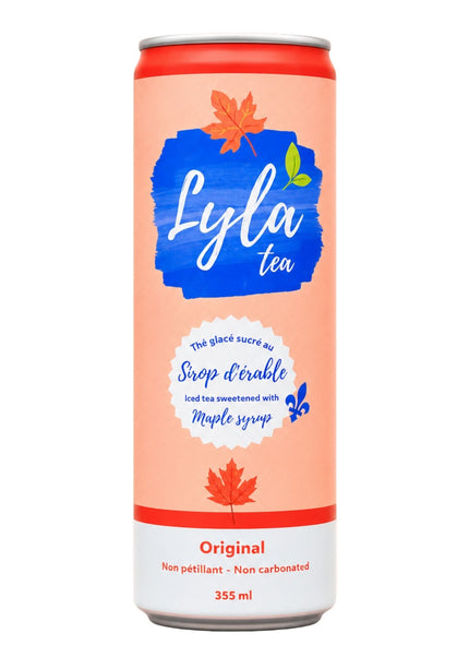 Lyla tea - Thé glacé original - sucré au sirop d'érable - Le marché Boréal