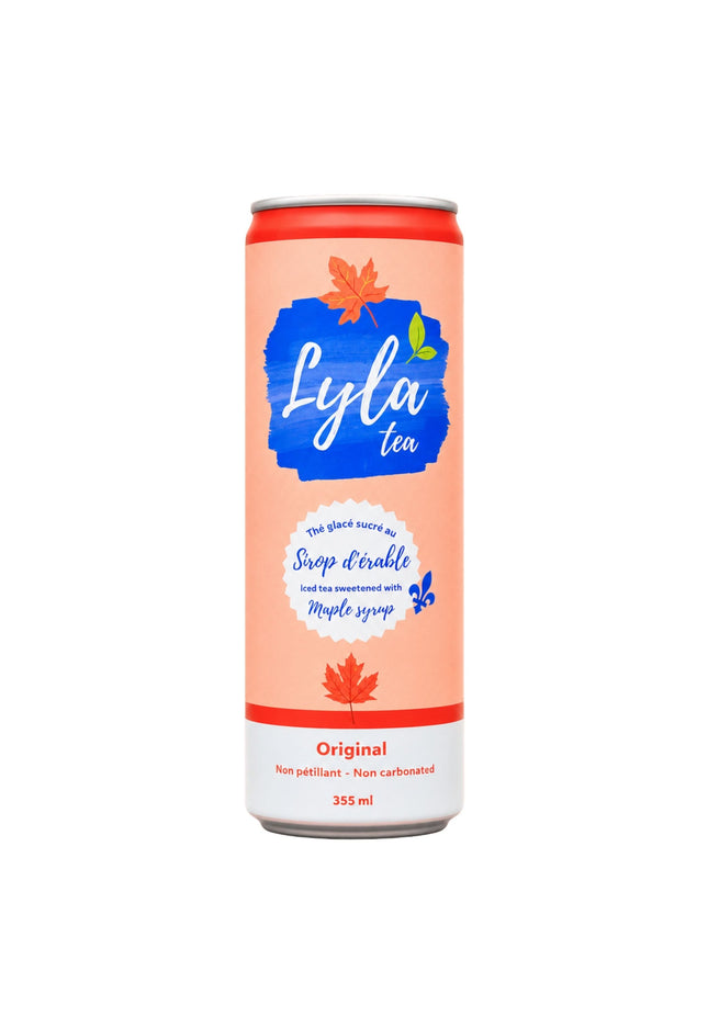 Lyla tea - Thé glacé original - sucré au sirop d'érable - Le marché Boréal