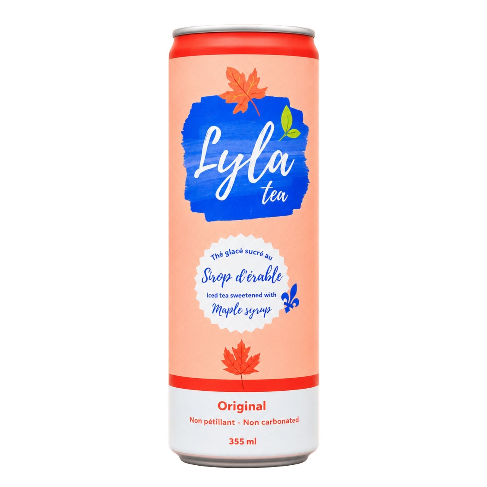 Lyla tea - Thé glacé original - sucré au sirop d'érable - Le marché Boréal