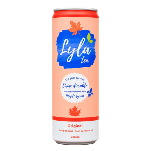 Lyla tea - Thé glacé original - sucré au sirop d'érable - Le marché Boréal