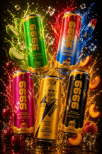 Pack Concours 9999 de Jean - 12 boissons énergisantes sans sucre - Le marché Boréal