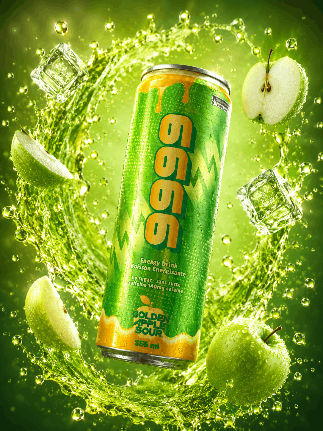 Pack Concours 9999 de Jean - 12 boissons énergisantes sans sucre - Le marché Boréal