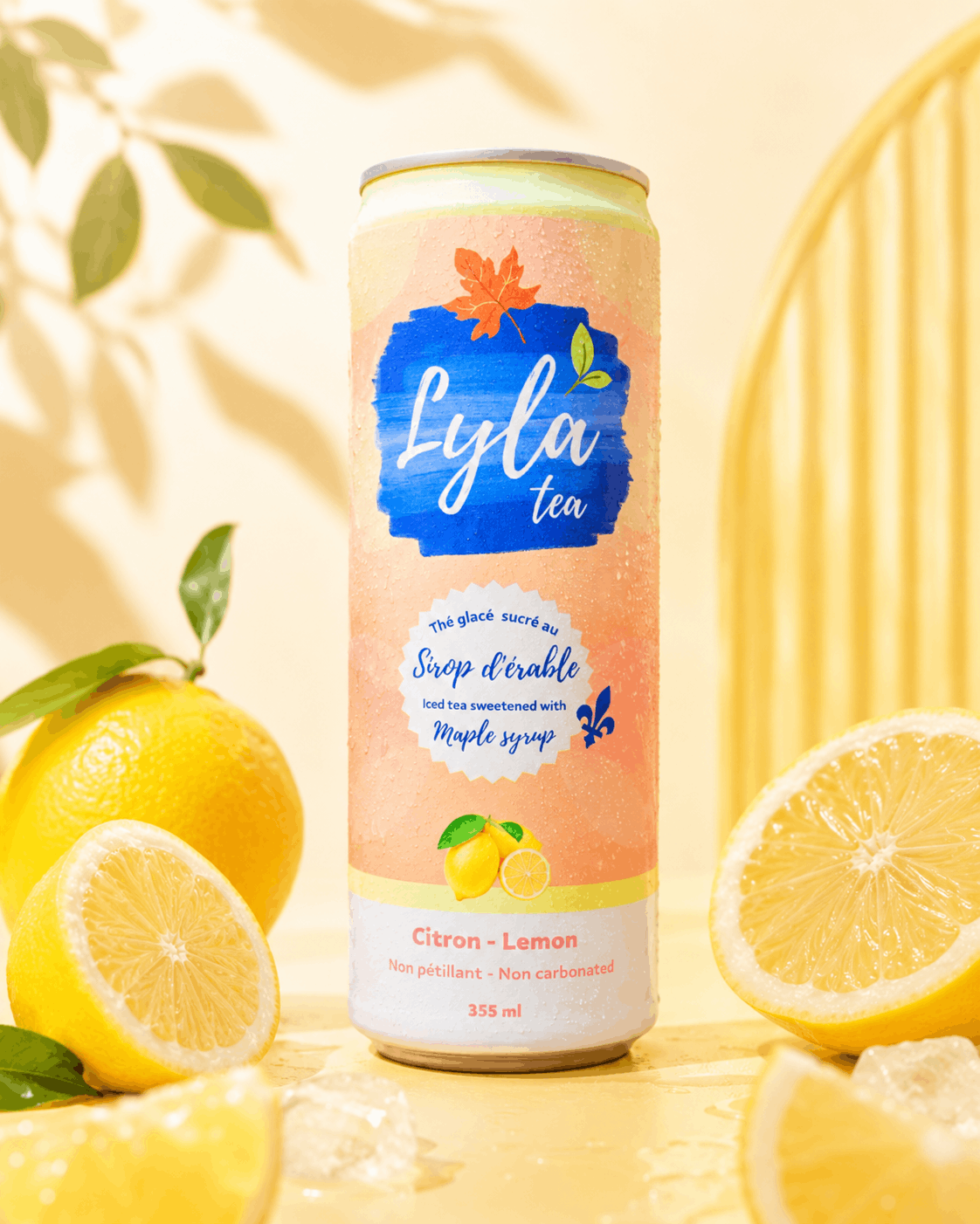 Pack Découverte Lyla Tea - 6 thés glacés à l’érable - 355ml - Le marché Boréal