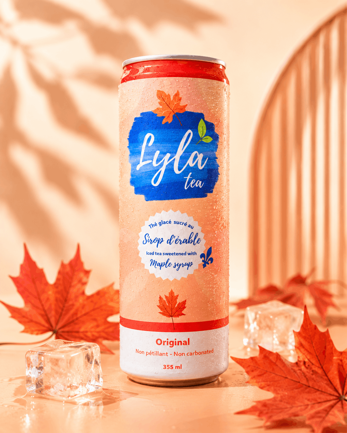 Pack Découverte Lyla Tea - 6 thés glacés à l’érable - 355ml - Le marché Boréal