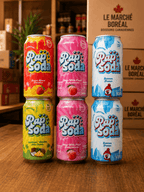 Pack Découverte Rap Soda Classic - Soda prébiotique - 6 x 355mL - Le marché Boréal