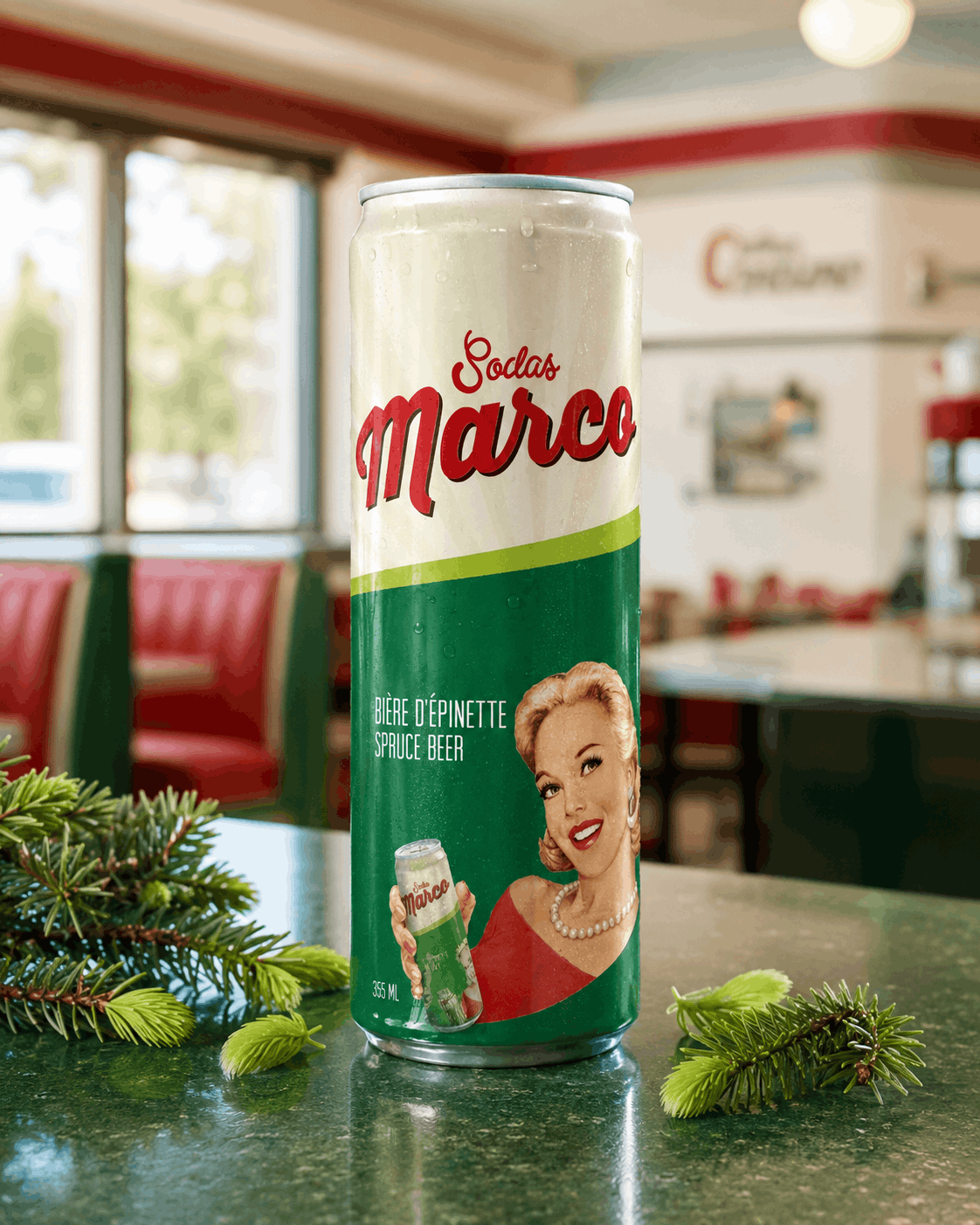 Pack Découverte Sodas Marco - 6 sodas artisanaux du Québec - Le marché Boréal