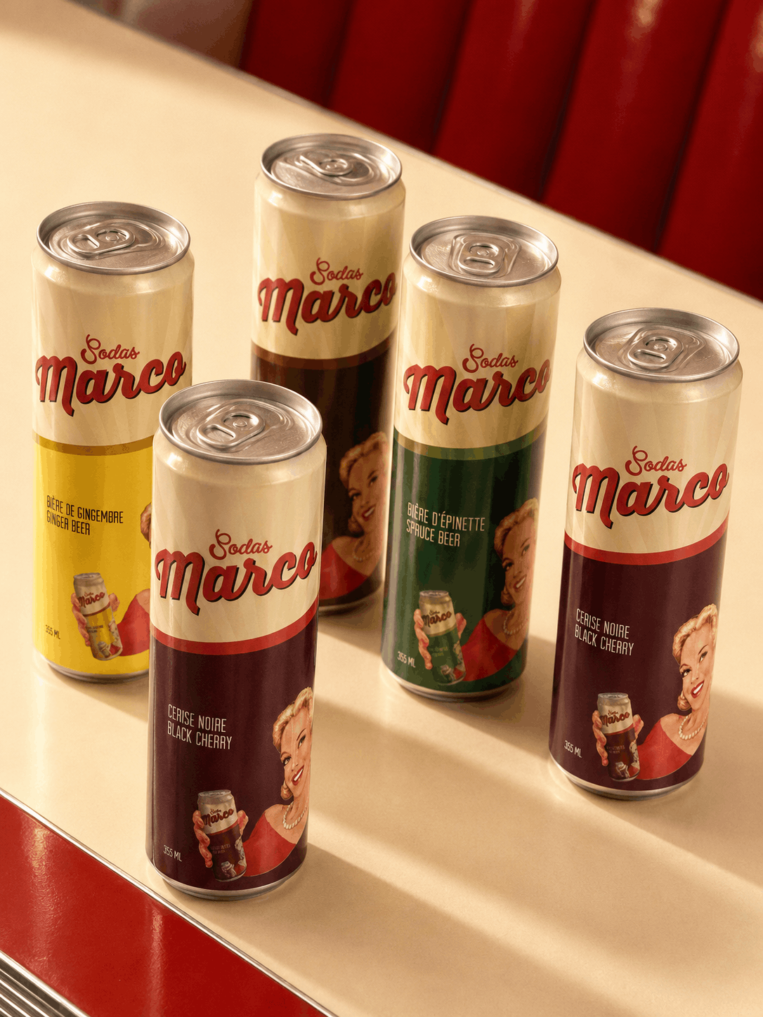 Pack Découverte Sodas Marco - 6 sodas artisanaux du Québec - Le marché Boréal