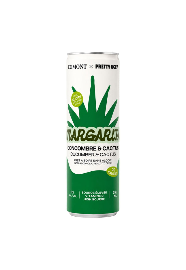 Pretty Ugly – Margarita Concombre Cactus - 355ml - Le marché Boréal