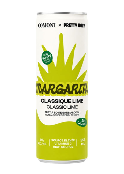 Pretty Ugly – Margarita Lime Classique - 355ml - Le marché Boréal