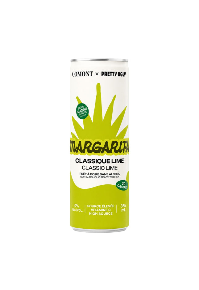 Pretty Ugly – Margarita Lime Classique - 355ml - Le marché Boréal
