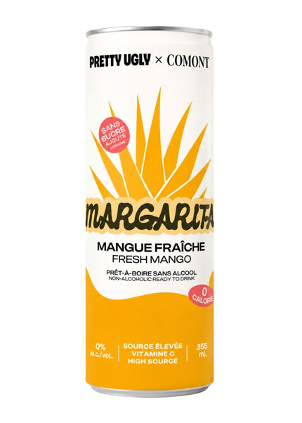 Pretty Ugly – Margarita Mangue Fraîche - 355ml - Le marché Boréal
