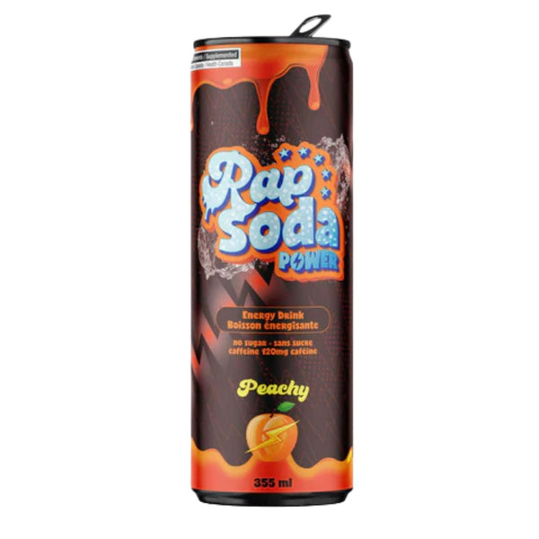 Rap Soda Power Peachy – Pêche - Le marché Boréal
