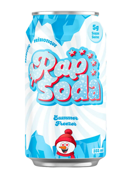 Rap Soda Summer Freezer – Rafraîchissant et glacé - 355ml - Le marché Boréal