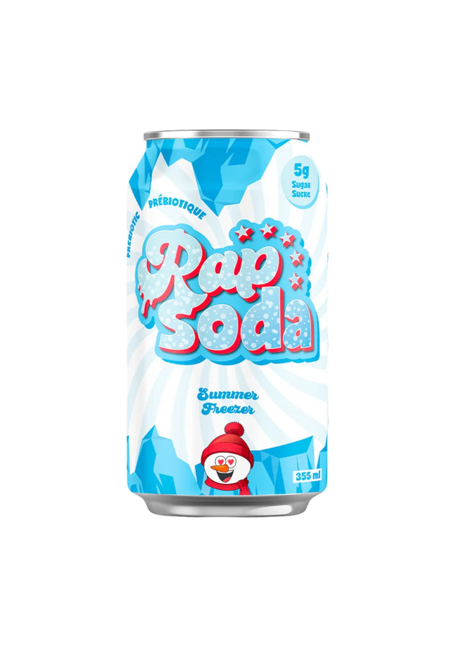 Rap Soda Summer Freezer – Rafraîchissant et glacé - 355ml - Le marché Boréal
