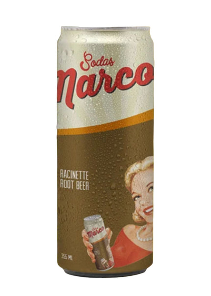 Sodas Marco - Soda racinette - Root beer - Le marché Boréal