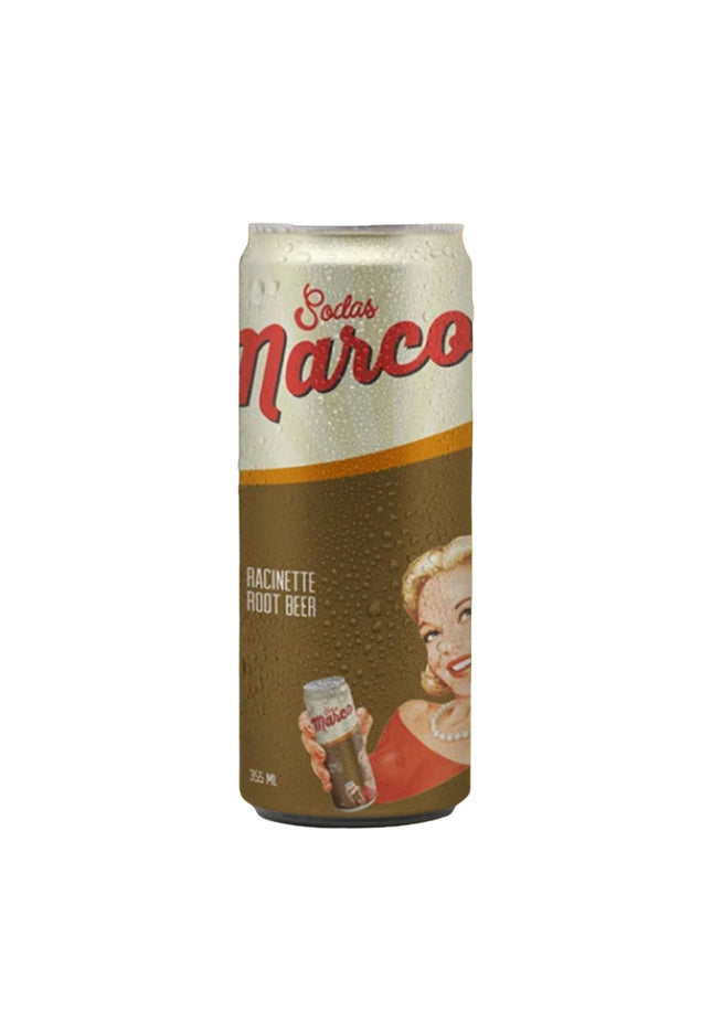Sodas Marco - Soda racinette - Root beer - Le marché Boréal