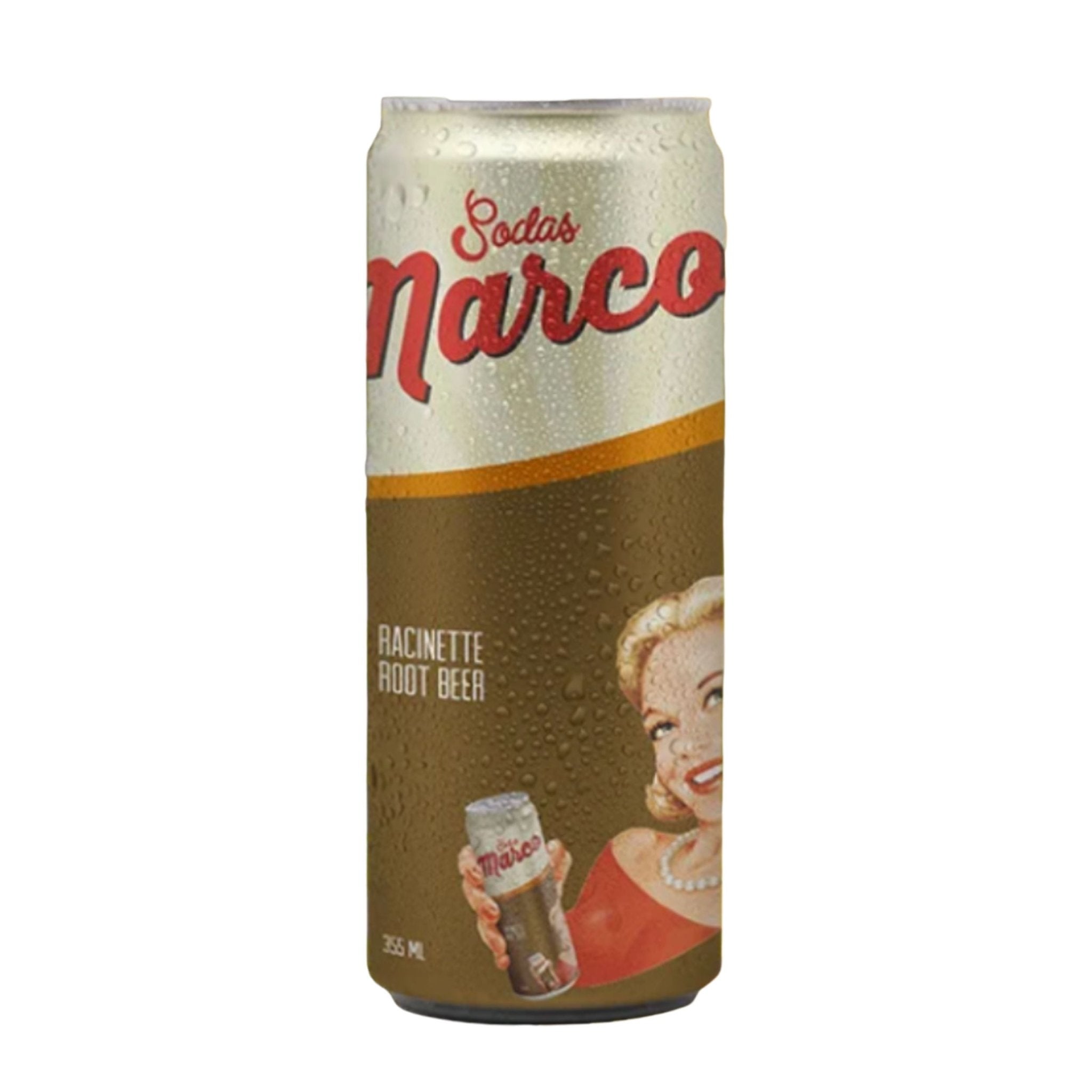 Sodas Marco - Soda racinette - Root beer - Le marché Boréal