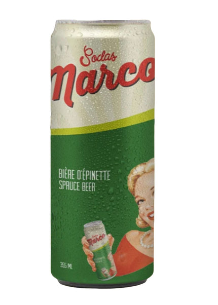 Sodas Marco - Sodas épinette - Spruce beer - Le marché Boréal