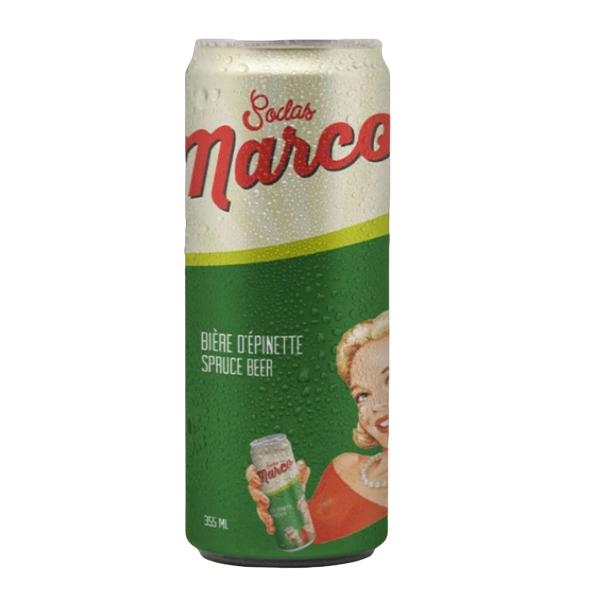 Sodas Marco - Sodas épinette - Spruce beer - Le marché Boréal