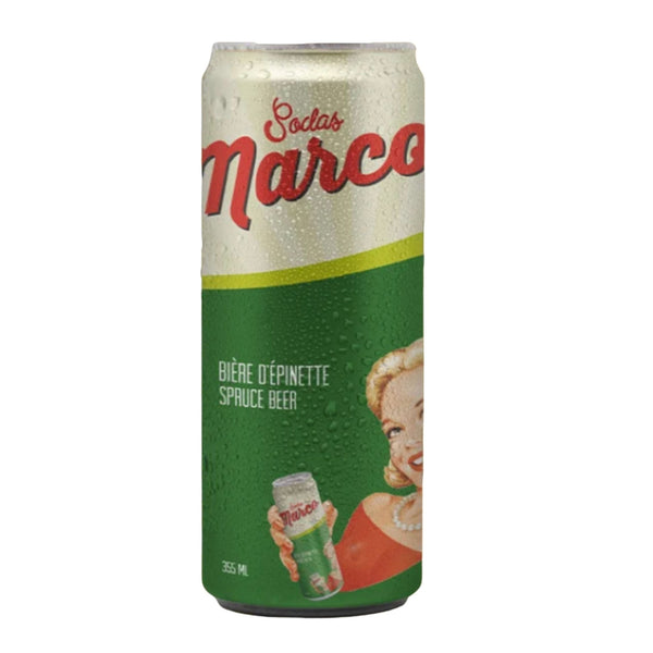 Sodas Marco - Sodas épinette - Spruce beer - Le marché Boréal