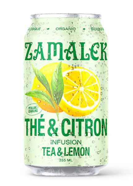 Zamalek - Thé glacé citron hibiscus - pétillant