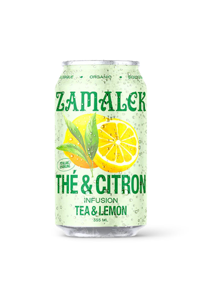 Zamalek - Thé glacé citron hibiscus - pétillant